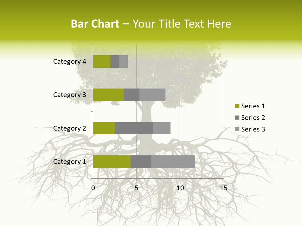 Power Summer Root PowerPoint Template