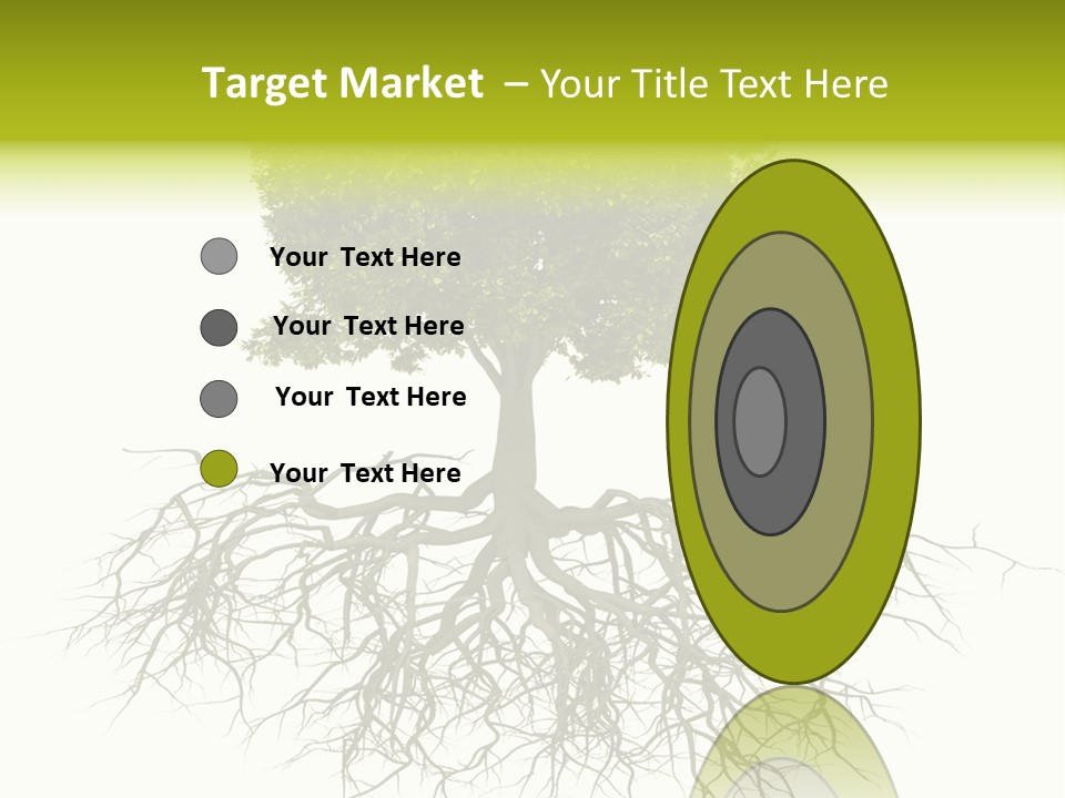 Power Summer Root PowerPoint Template