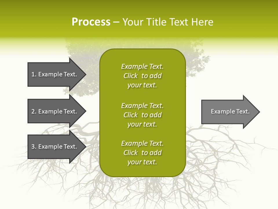 Power Summer Root PowerPoint Template