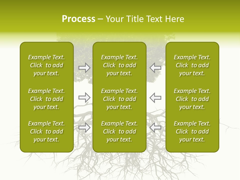 Power Summer Root PowerPoint Template