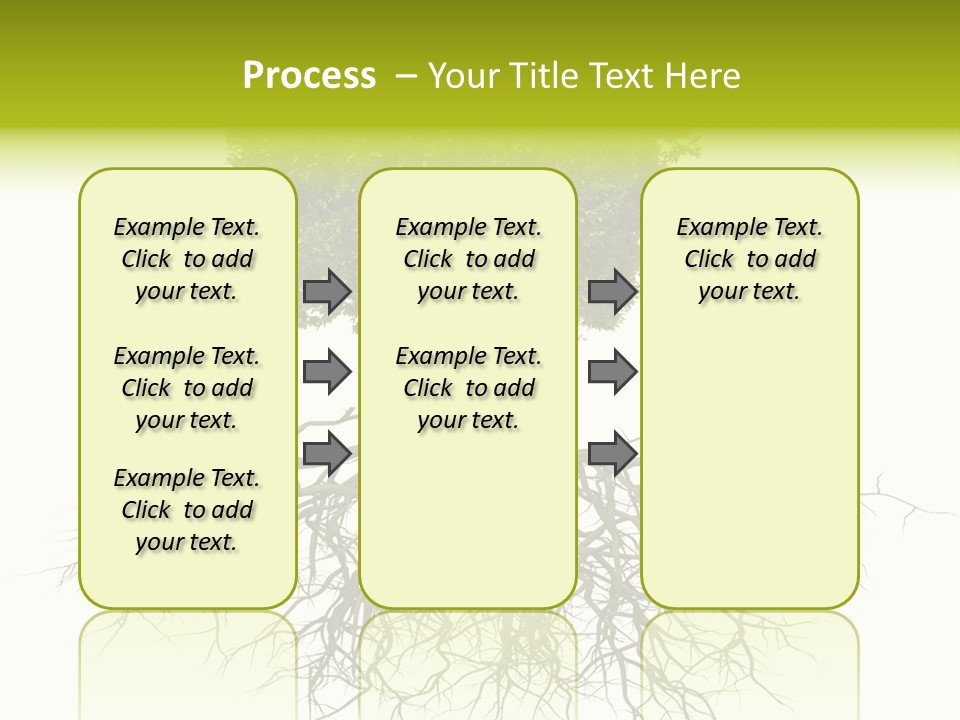Power Summer Root PowerPoint Template