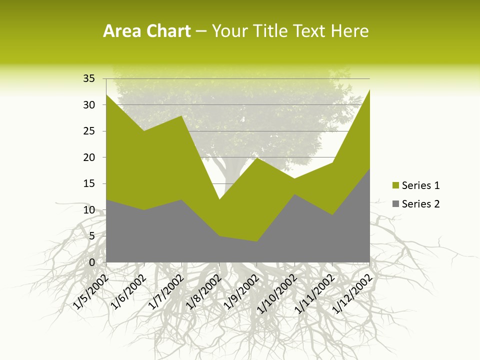 Power Summer Root PowerPoint Template