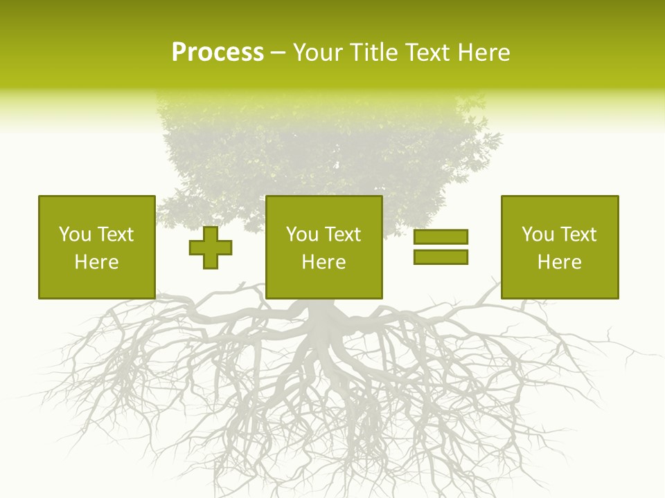Power Summer Root PowerPoint Template