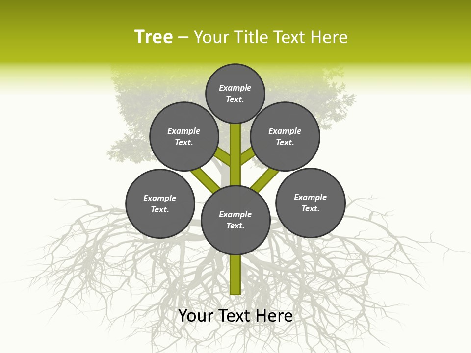 Power Summer Root PowerPoint Template