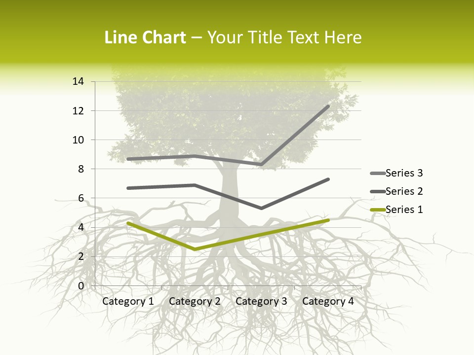 Power Summer Root PowerPoint Template