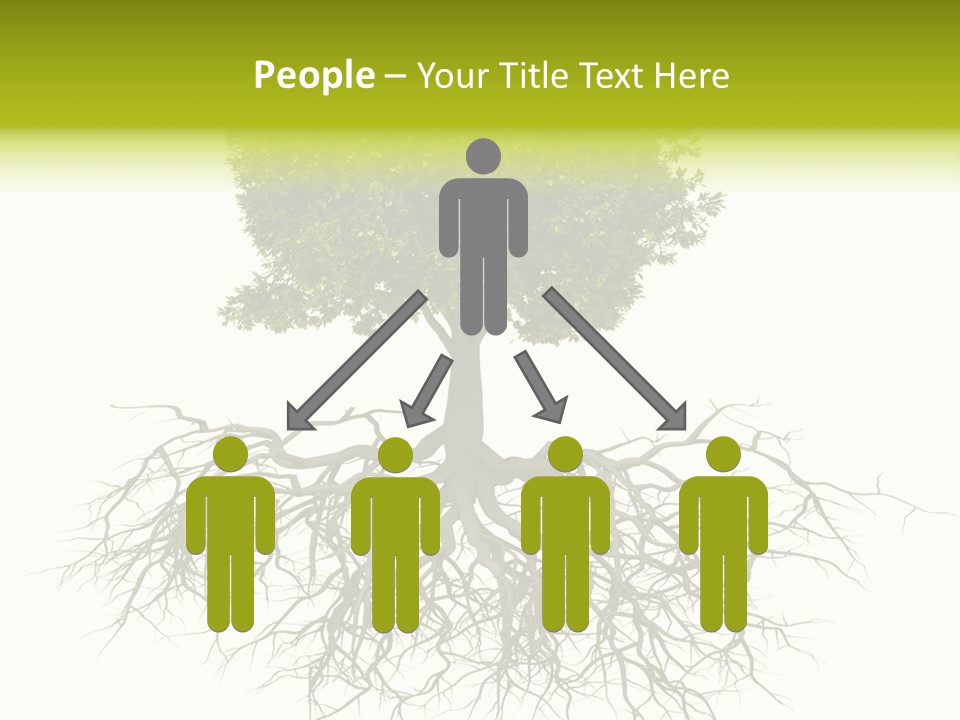 Power Summer Root PowerPoint Template