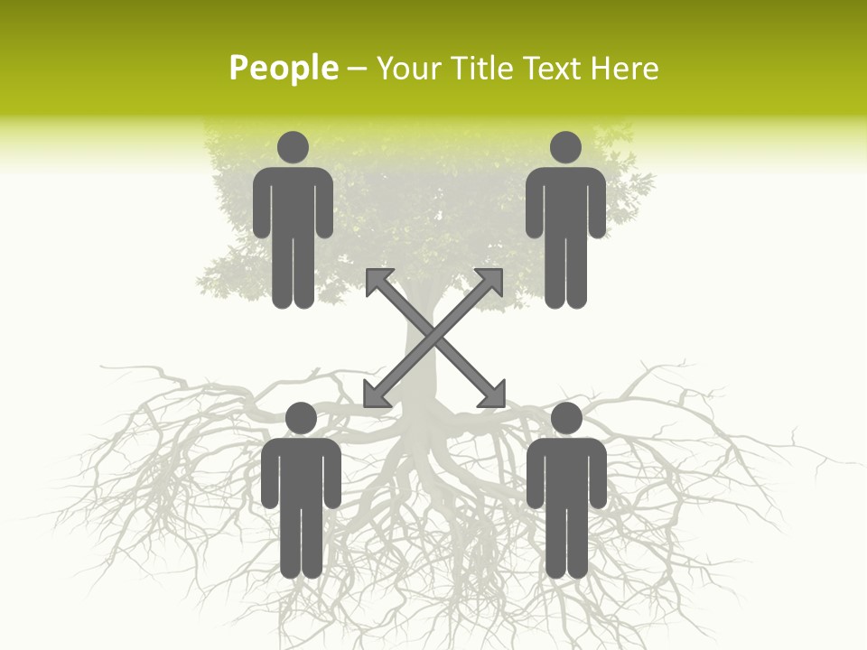 Power Summer Root PowerPoint Template