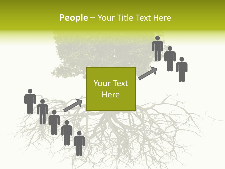 Power Summer Root PowerPoint Template