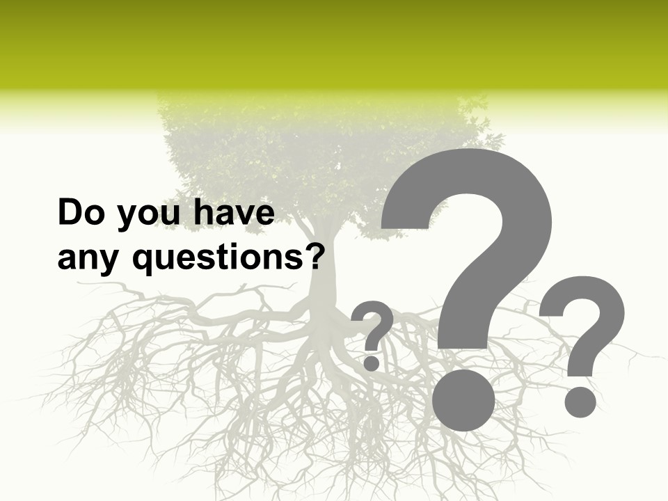 Power Summer Root PowerPoint Template