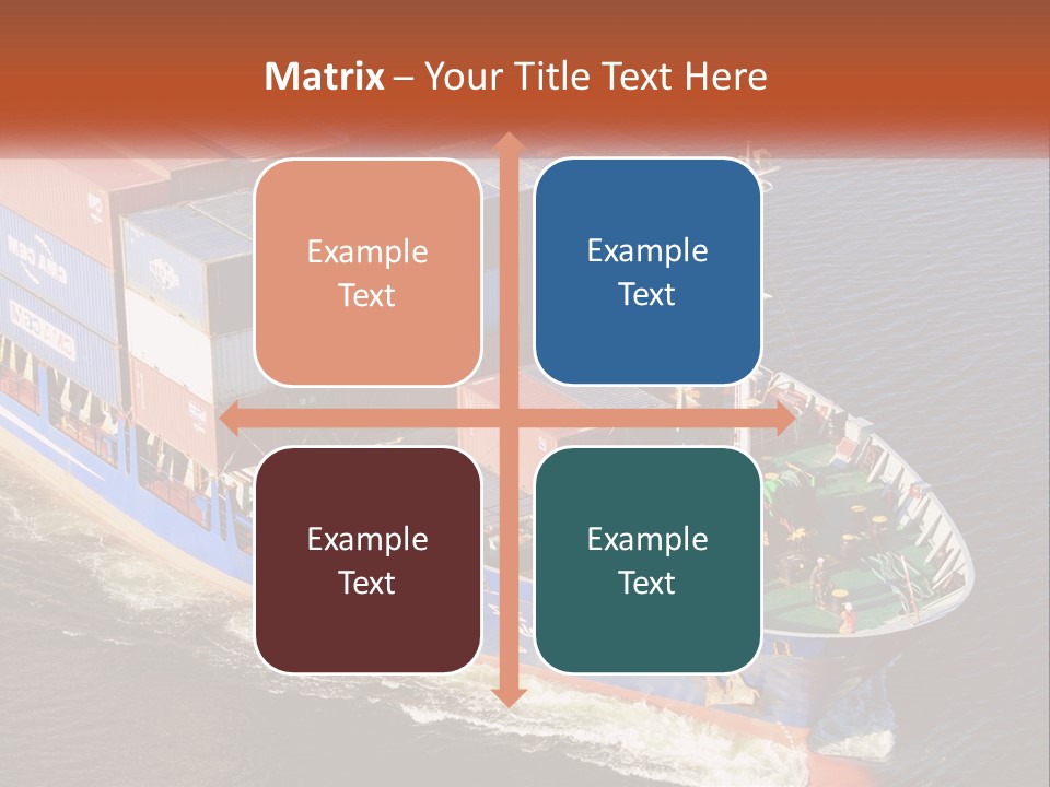 Weight Bulk Boat PowerPoint Template