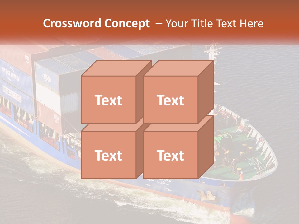 Weight Bulk Boat PowerPoint Template