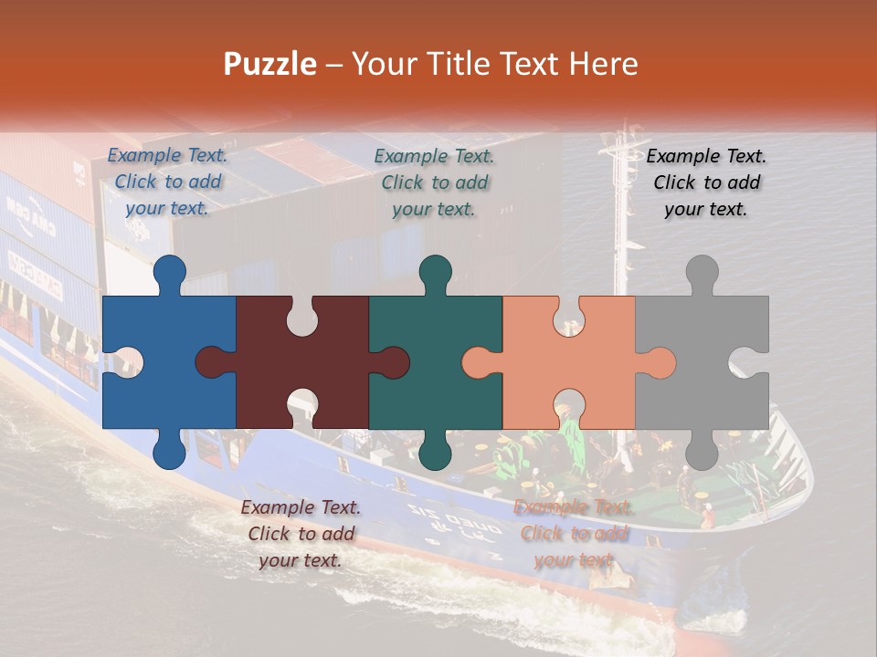 Weight Bulk Boat PowerPoint Template