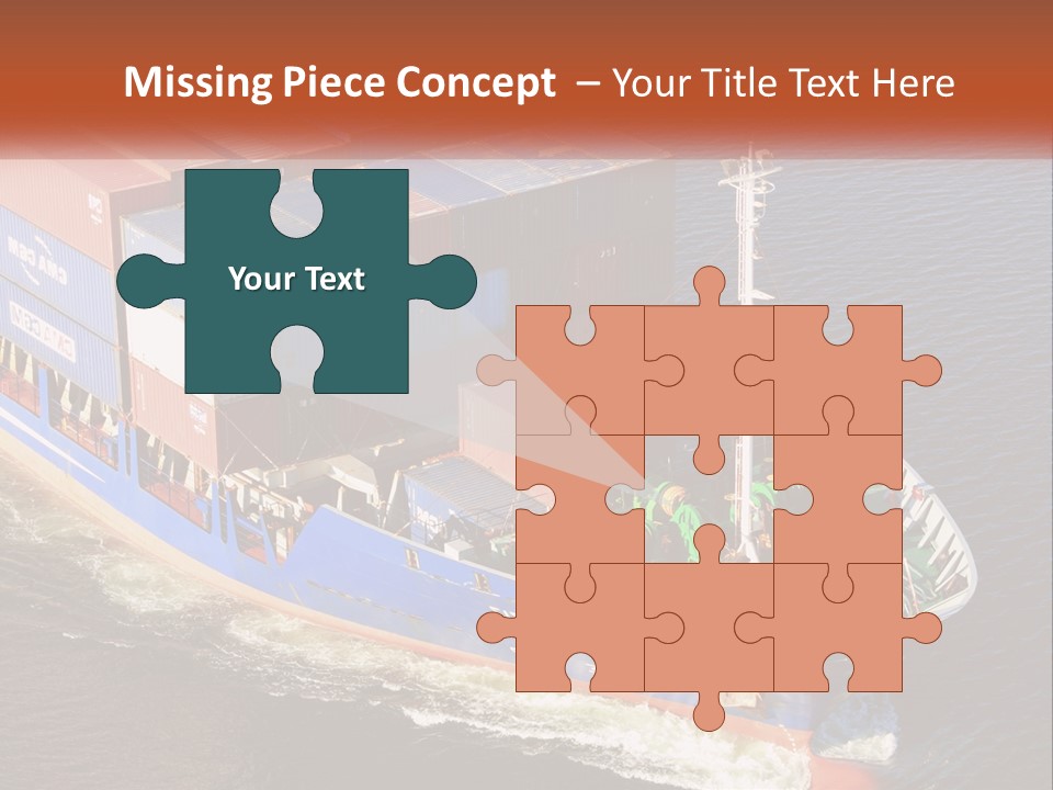 Weight Bulk Boat PowerPoint Template