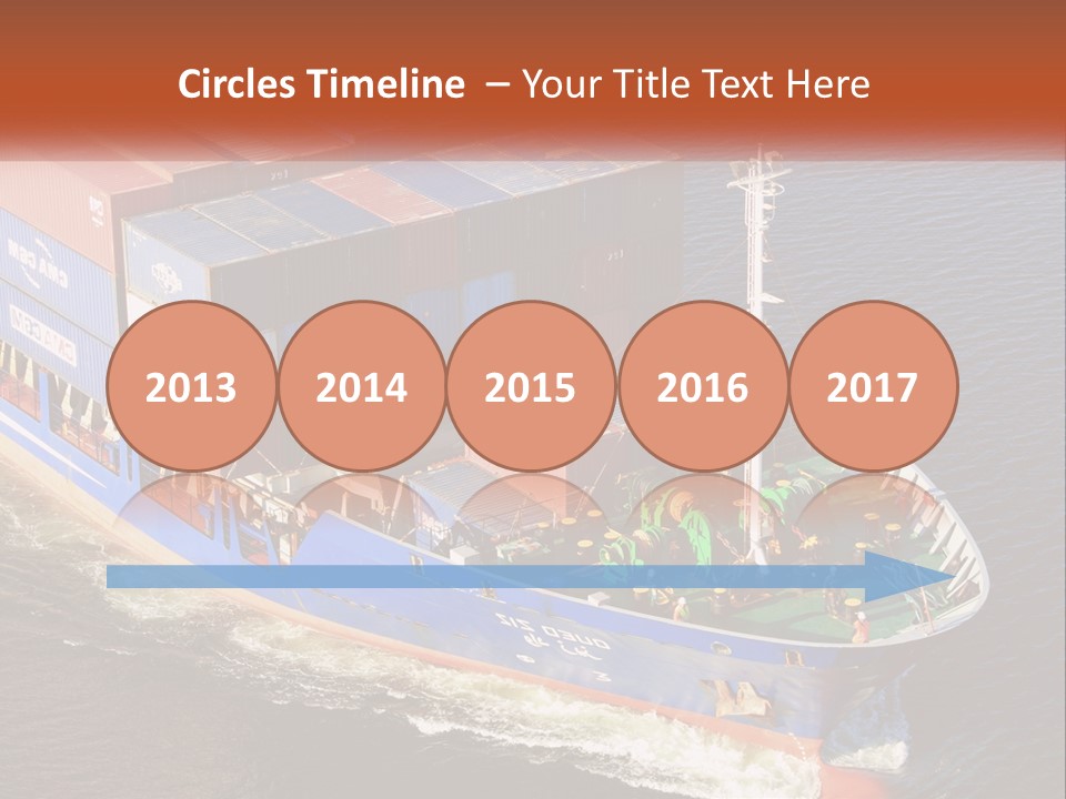 Weight Bulk Boat PowerPoint Template