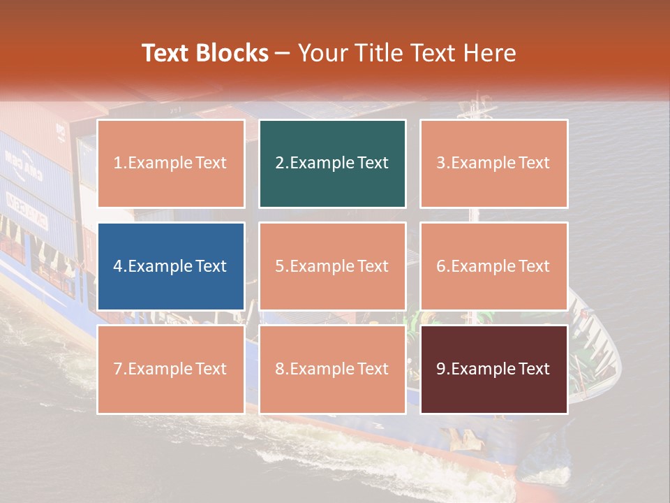 Weight Bulk Boat PowerPoint Template