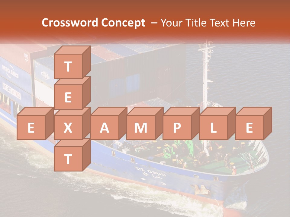 Weight Bulk Boat PowerPoint Template