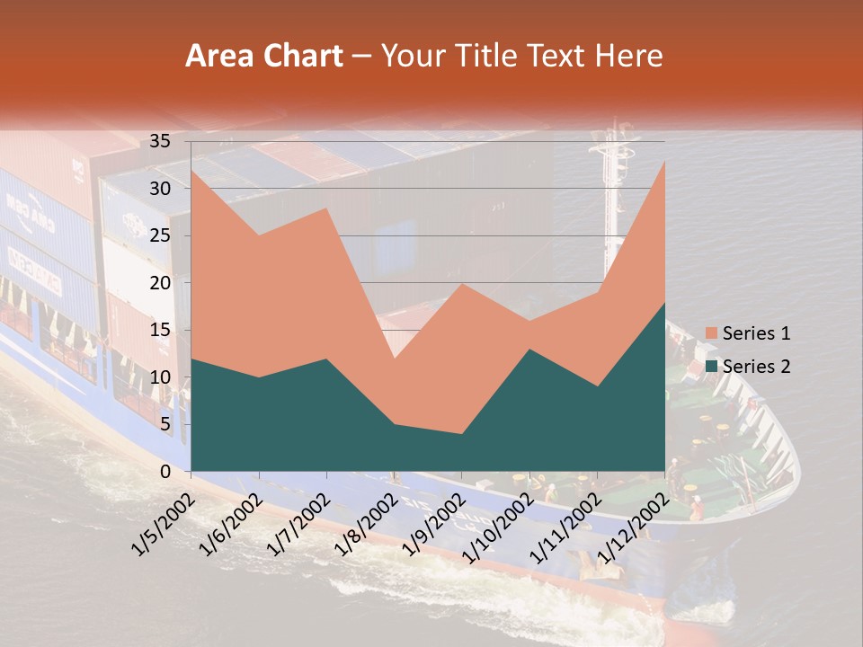 Weight Bulk Boat PowerPoint Template