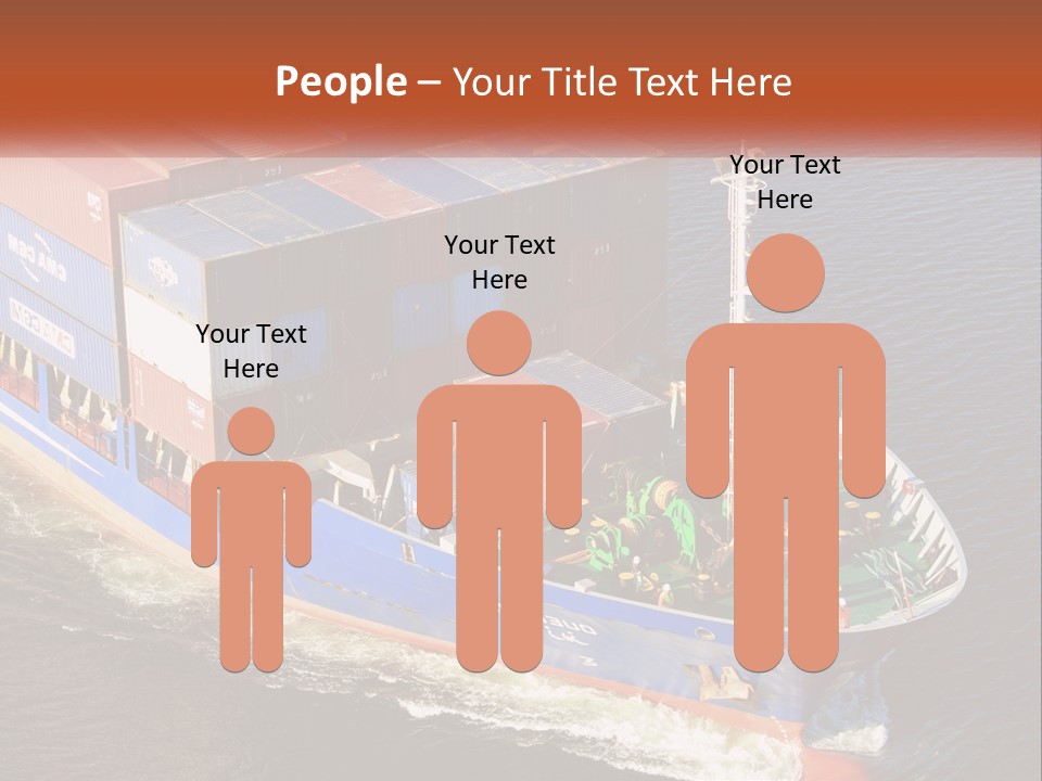 Weight Bulk Boat PowerPoint Template