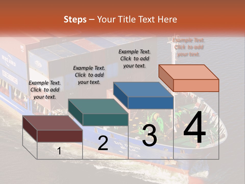 Weight Bulk Boat PowerPoint Template