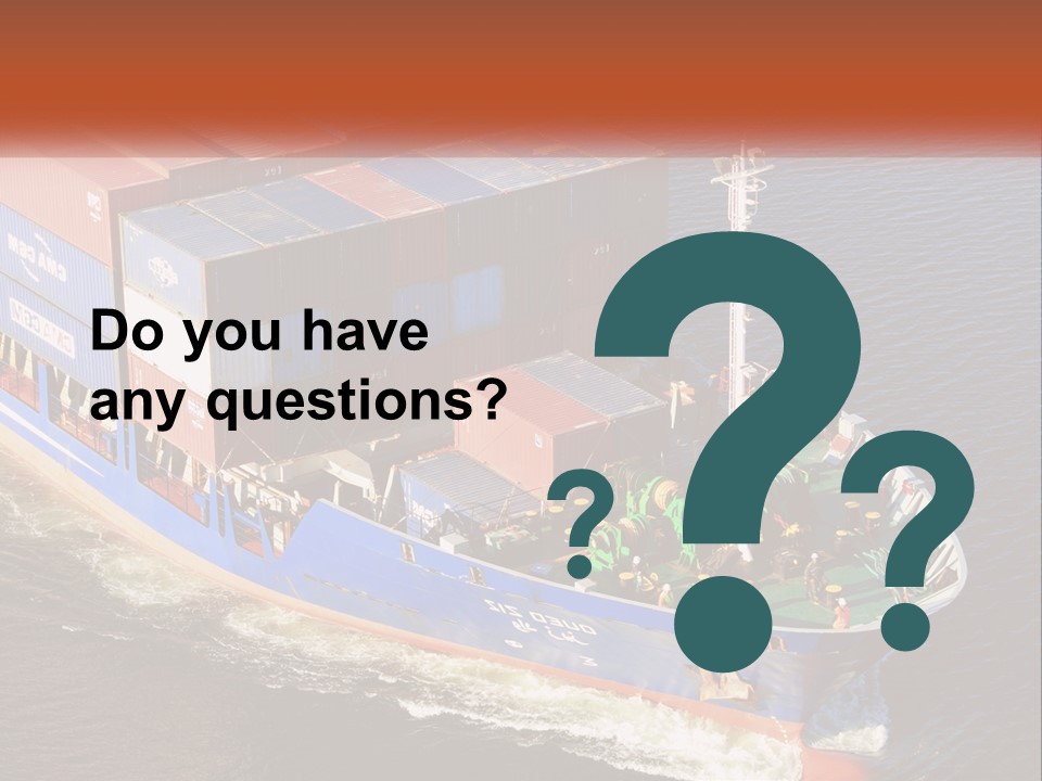 Weight Bulk Boat PowerPoint Template