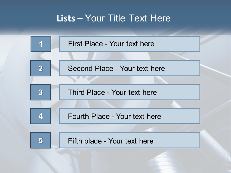 Electric Dirty Metal PowerPoint Template