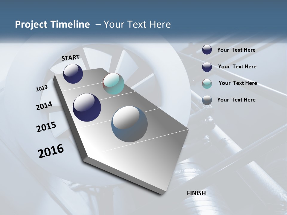 Electric Dirty Metal PowerPoint Template