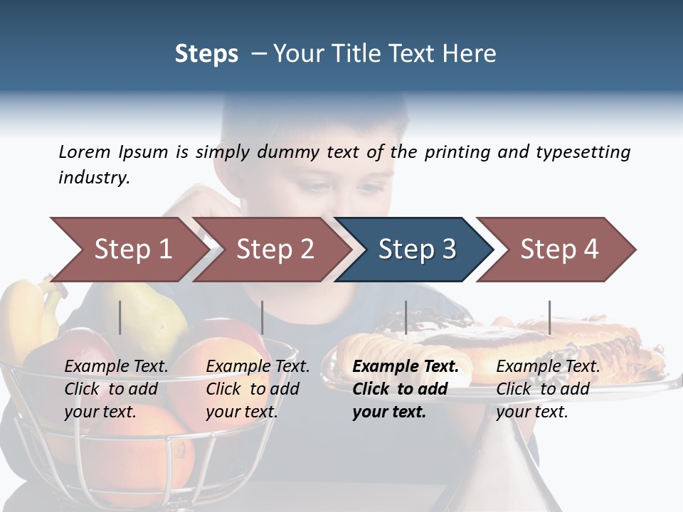 Fat Diet Unhealthy PowerPoint Template