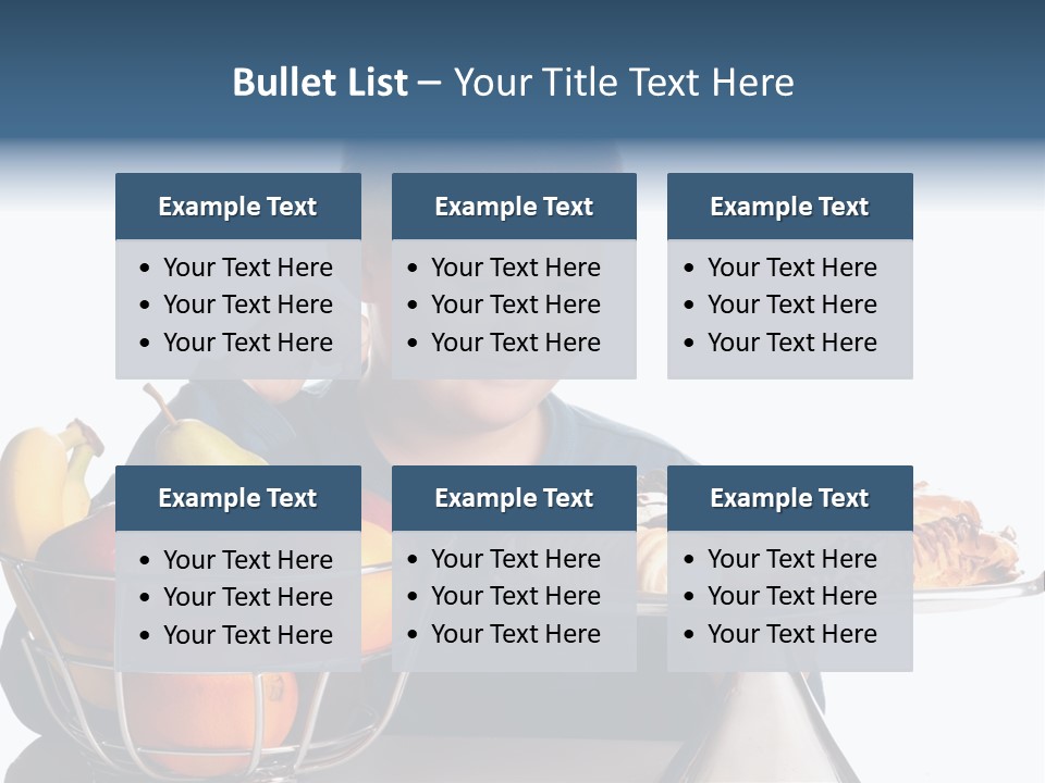Fat Diet Unhealthy PowerPoint Template