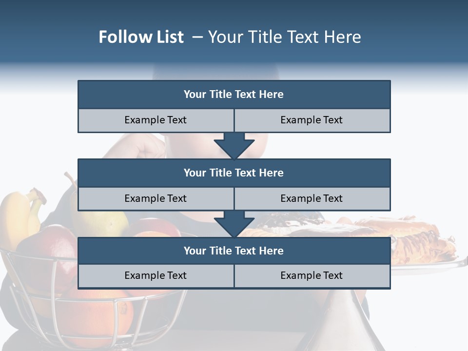 Fat Diet Unhealthy PowerPoint Template
