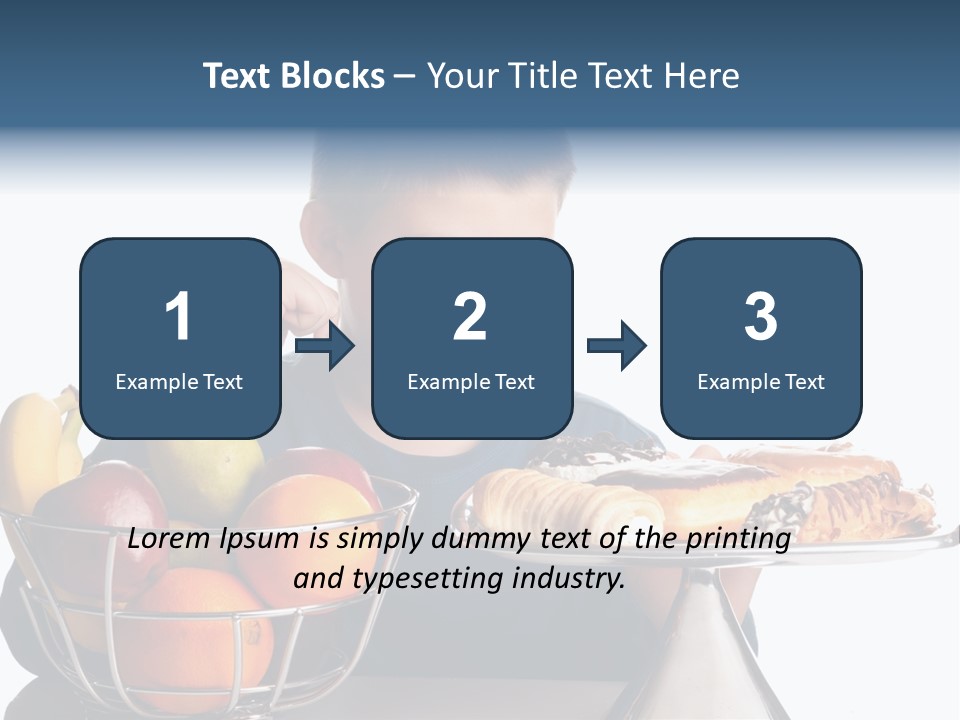 Fat Diet Unhealthy PowerPoint Template