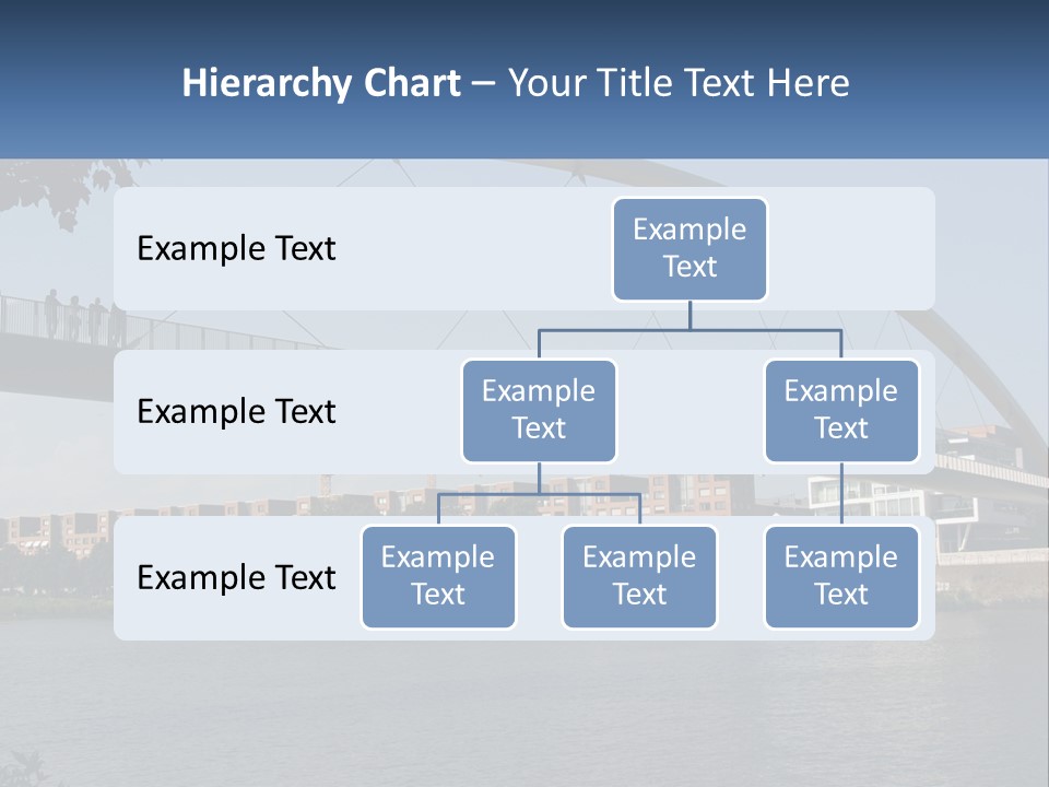Water Pedestrian River PowerPoint Template