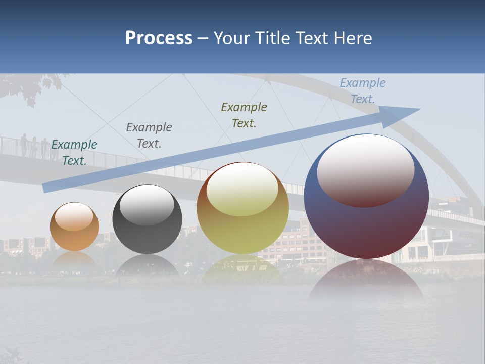 Water Pedestrian River PowerPoint Template