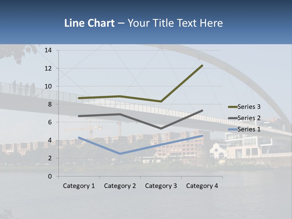Water Pedestrian River PowerPoint Template
