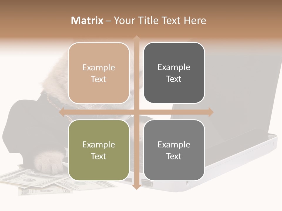 Dollar White Technology PowerPoint Template