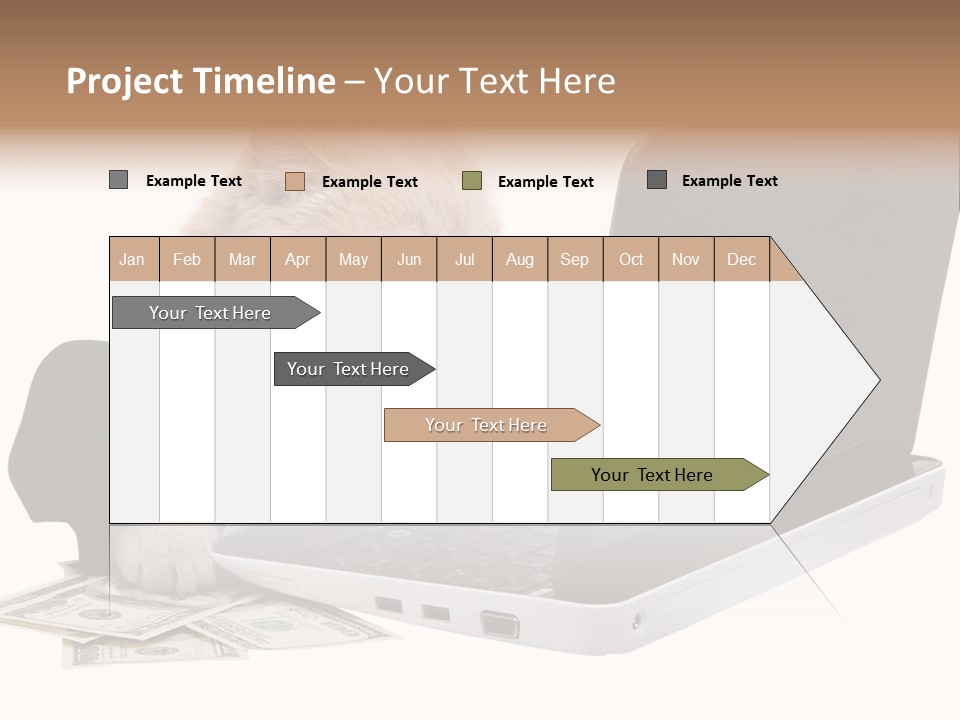 Dollar White Technology PowerPoint Template
