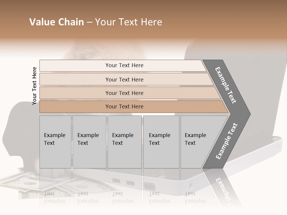 Dollar White Technology PowerPoint Template