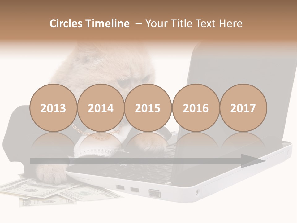 Dollar White Technology PowerPoint Template