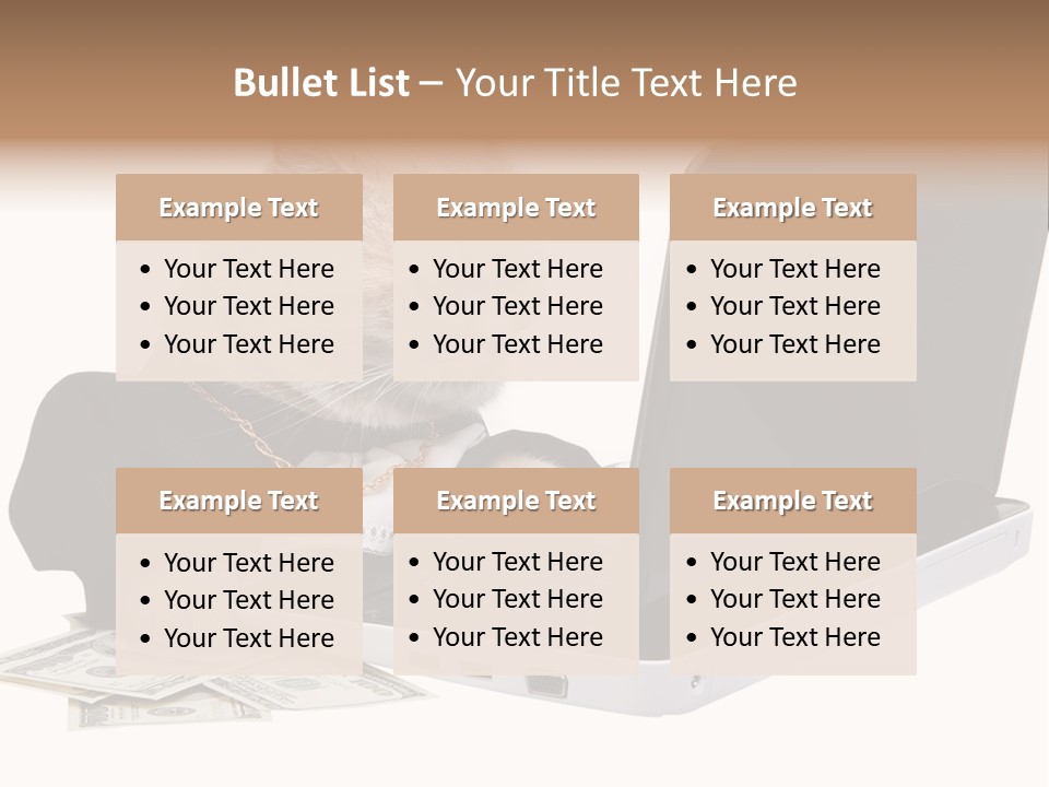 Dollar White Technology PowerPoint Template