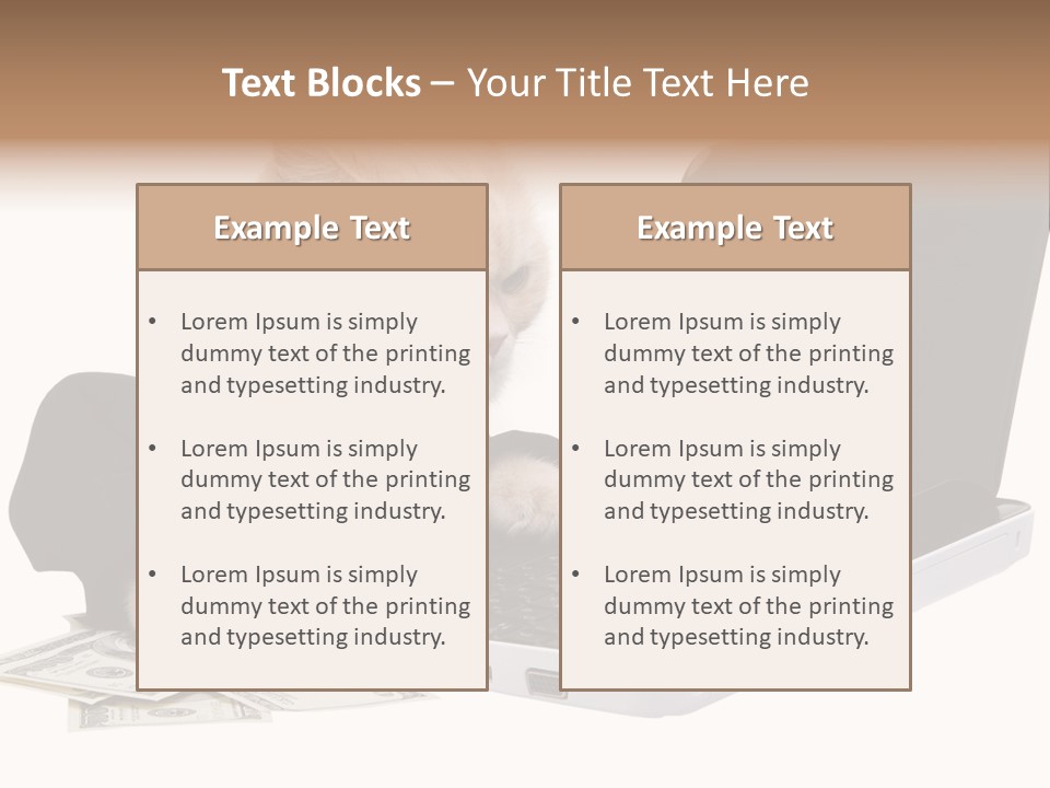Dollar White Technology PowerPoint Template
