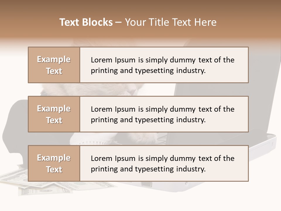 Dollar White Technology PowerPoint Template