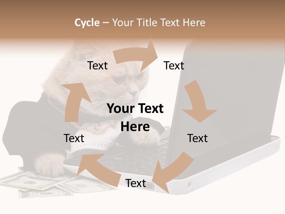 Dollar White Technology PowerPoint Template