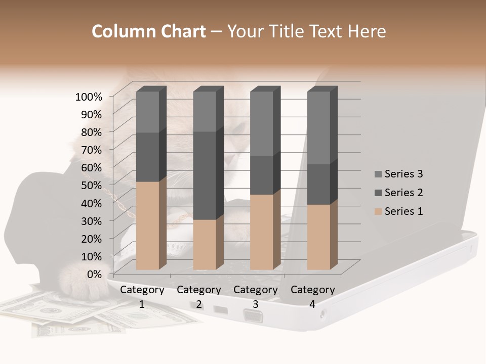 Dollar White Technology PowerPoint Template