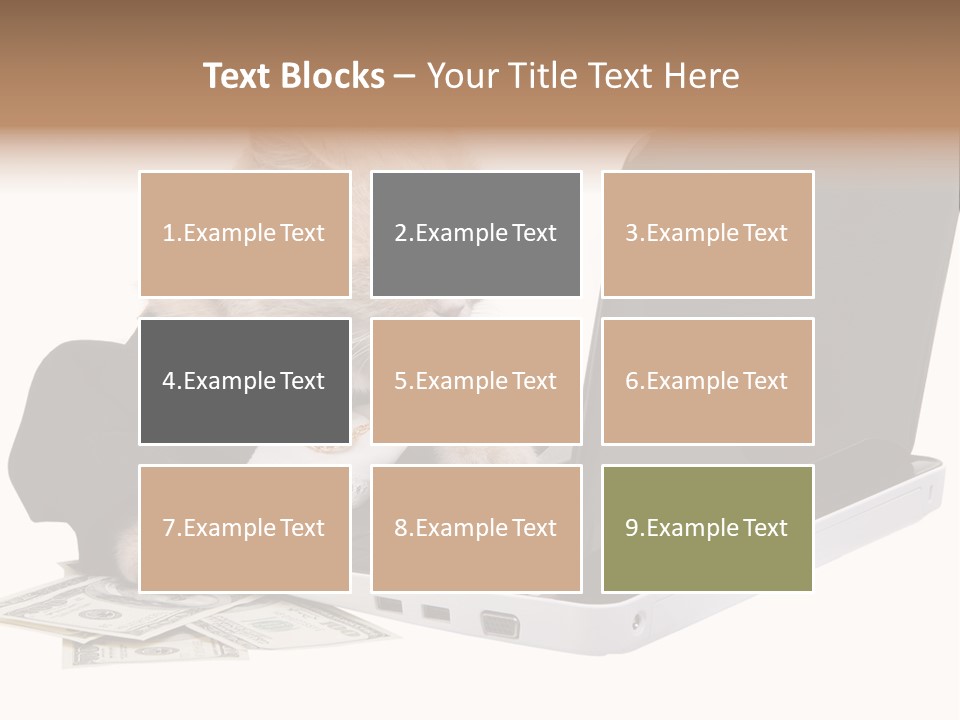 Dollar White Technology PowerPoint Template