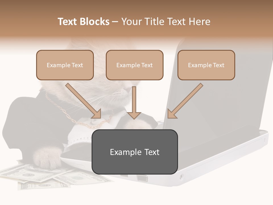Dollar White Technology PowerPoint Template