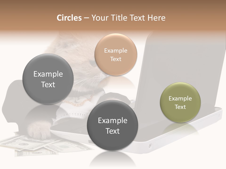 Dollar White Technology PowerPoint Template