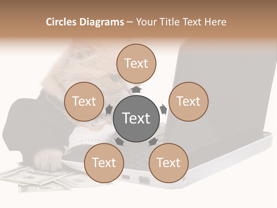 Dollar White Technology PowerPoint Template