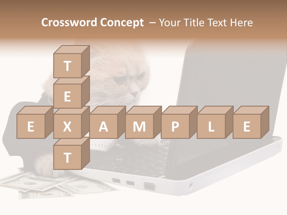 Dollar White Technology PowerPoint Template