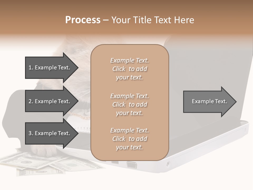 Dollar White Technology PowerPoint Template