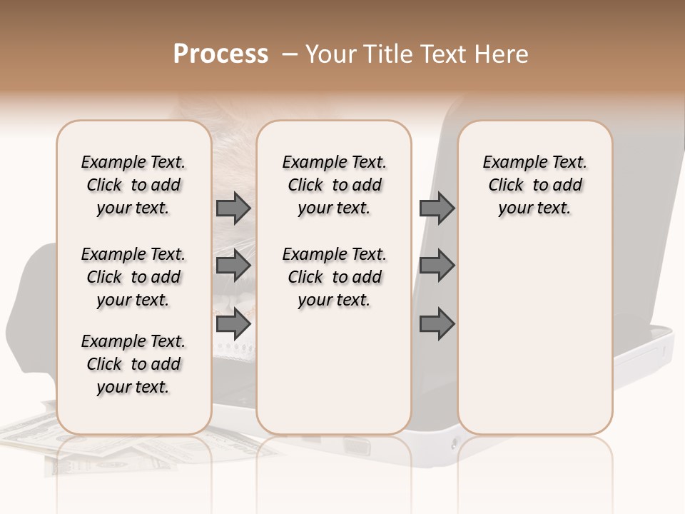 Dollar White Technology PowerPoint Template