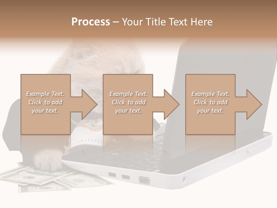 Dollar White Technology PowerPoint Template